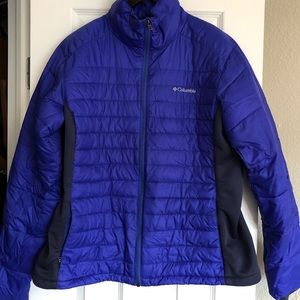 EUC Columbia Coat Royal Blue XL